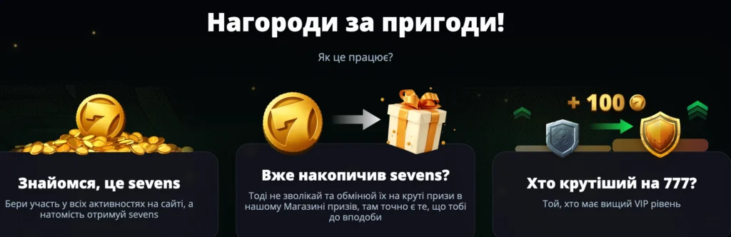 Програма лояльності 777 VIP